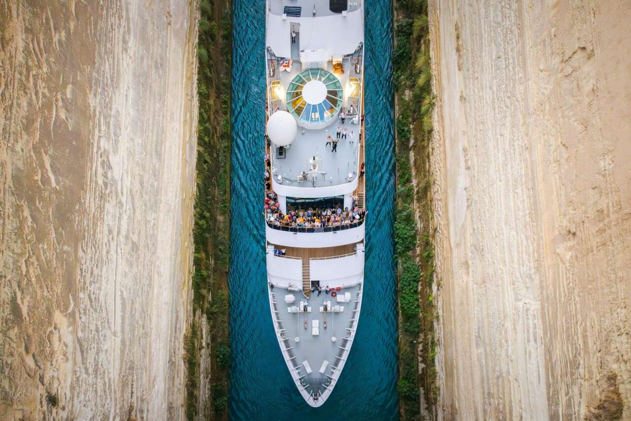 Bodrum'a Dünyaca Ünlü Keşif Gemisi National Geographic Orion Demir Attı: 85 Amerikalı VIP Yolcu ile Geldi 1